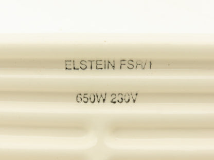 Elstein FSR/1 Ceramic Infrared Radiant Heater Curved 650W 230V
