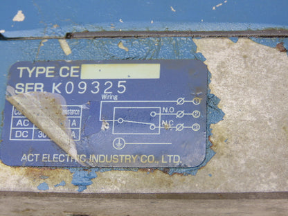 ACT Electric CE6 Pressure Switch 20T80 IP66 6Mpa/60Bar Ser K