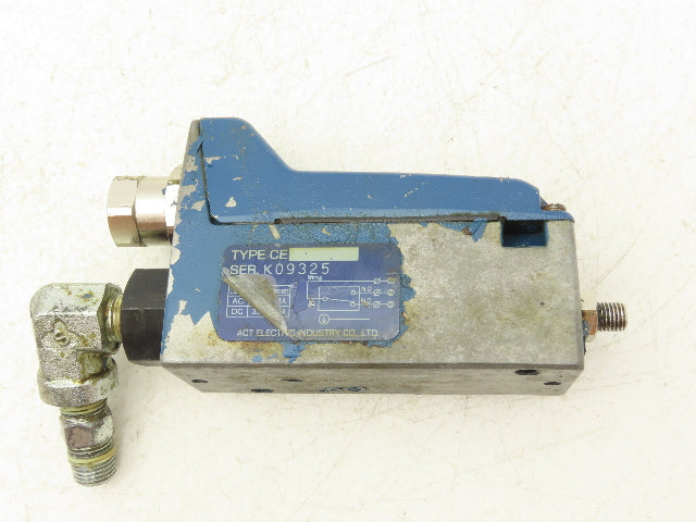 ACT Electric CE6 Pressure Switch 20T80 IP66 6Mpa/60Bar Ser K