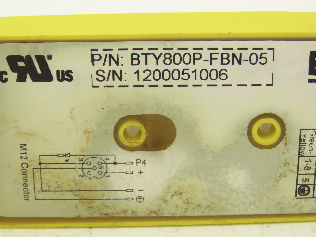 Brad Harrison BTY800P-FBN-05 Woodhead MPIS Actuator 8 Port NPN LED Lot of 4