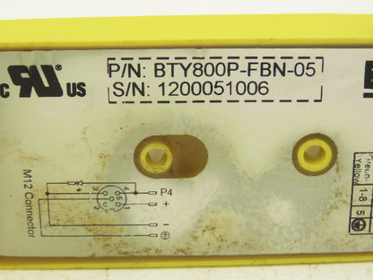 Brad Harrison BTY800P-FBN-05 Woodhead MPIS Actuator 8 Port NPN LED Lot of 4