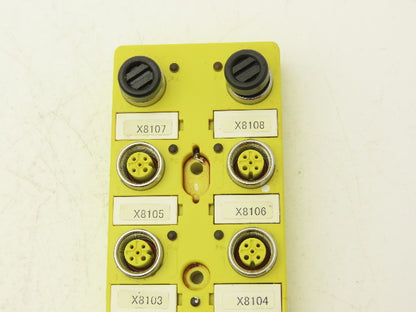 Brad Harrison BTY800P-FBN-05 Woodhead MPIS Actuator 8 Port NPN LED Lot of 4