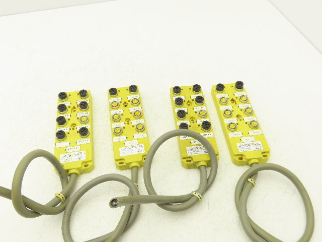 Brad Harrison BTY800P-FBN-05 Woodhead MPIS Actuator 8 Port NPN LED Lot of 4
