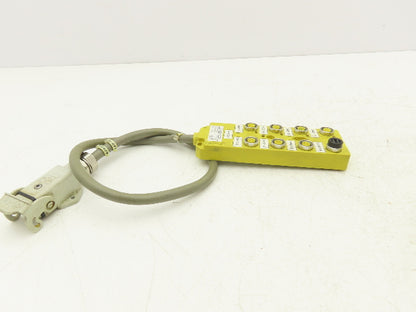 Brad Harrison BTY800P-FBN-05 Woodhead MPIS Actuator 8 Port NPN LED Lot of 3