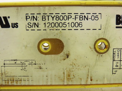 Brad Harrison BTY800P-FBN-05 Woodhead MPIS Actuator 8 Port NPN LED Lot of 3