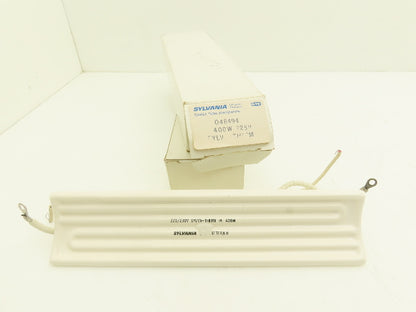 Sylvania Sylva-Therm Ceramic Infrared Radiant Heater Curved 400W 230V Lot Of 2
