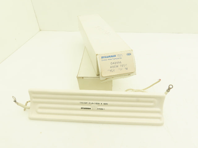 Sylvania Sylva-Therm Ceramic Infrared Radiant Heater Curved 400W 230V Lot Of 2