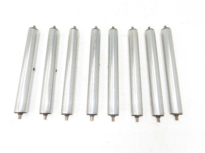 SST R16 1.9"x 16"BF Gravity Conveyor Roller 7/16" Hex Axle  Lot of 8