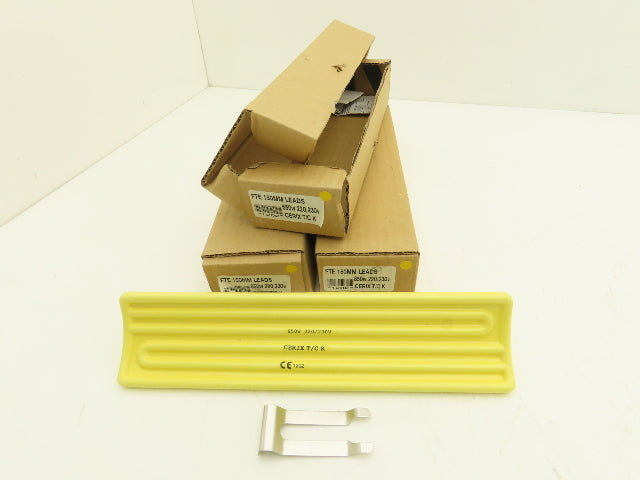Cerix T/C K Ceramic Infrared Radiant Heater Curved 650W 230V Lot Of 3
