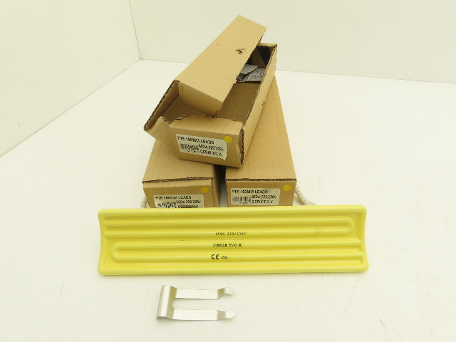 Cerix T/C K Ceramic Infrared Radiant Heater Curved 650W 230V Lot Of 3