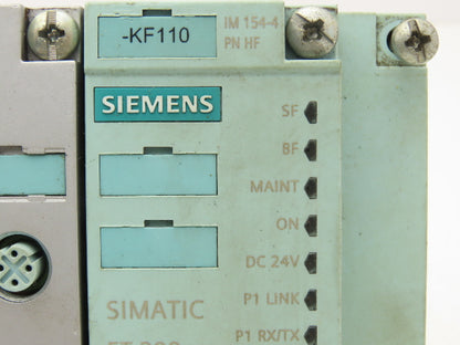 Siemens 6ES7 154-4AB10-0AB0 Simatic Connecting Module Profinet Interface ET 200