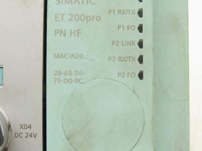 Siemens 6ES7 154-4AB10-0AB0 Simatic Connecting Module Profinet Interface ET 200
