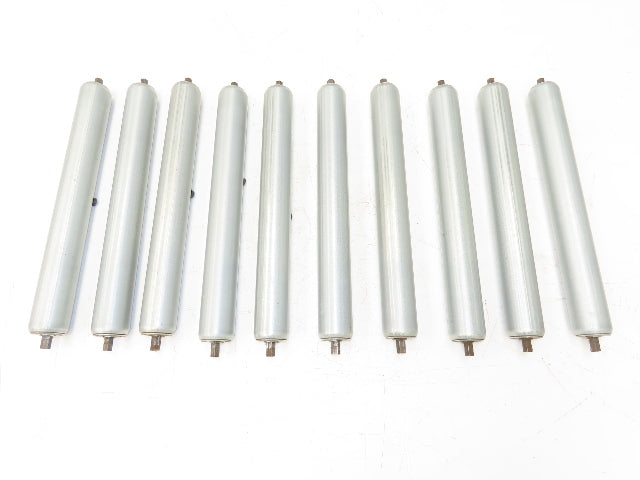 1.9"x 16"BF Gravity Conveyor Roller 7/16" Hex Axle Galvanized  Lot of 10