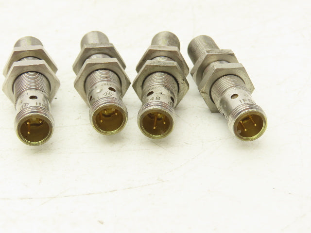Digi Key IFS248 Inductive Proximity Sensor 3-Pin 12M Connector 10-30V Lot of 4