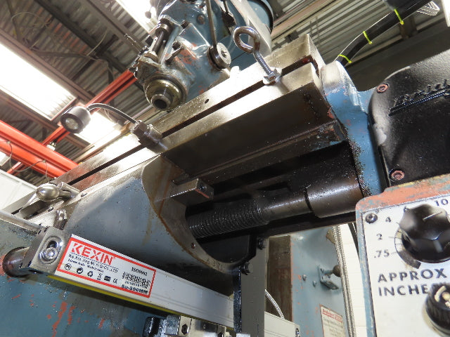 Bridgeport Textron Knee Mill Milling Machine 9x42" Bed 2Hp 240/480V 3Ph Manual