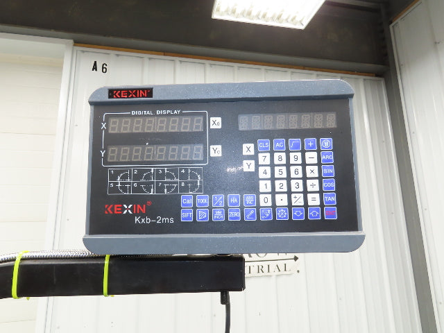 Bridgeport Textron Knee Mill Milling Machine 9x42" Bed 2Hp 240/480V 3Ph Manual