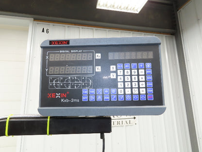 Bridgeport Textron Knee Mill Milling Machine 9x42" Bed 2Hp 240/480V 3Ph Manual