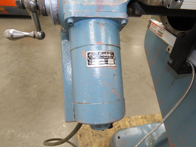 Bridgeport Textron Knee Mill Milling Machine 9x42" Bed 2Hp 240/480V 3Ph Manual