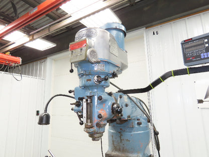 Bridgeport Textron Knee Mill Milling Machine 9x42" Bed 2Hp 240/480V 3Ph Manual