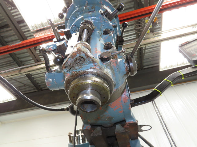 Bridgeport Textron Knee Mill Milling Machine 9x42" Bed 2Hp 240/480V 3Ph Manual