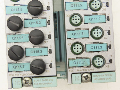 Siemens 6ES7 194-4CB00-0AA0 SIMATIC S7 8 Digital Output w/Connector Lot of 9
