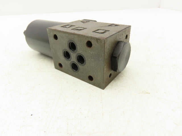 Nachi SA-G01-A3X-D2-31 Hydraulic Directional Control Valve Single Solenoid 24VDC