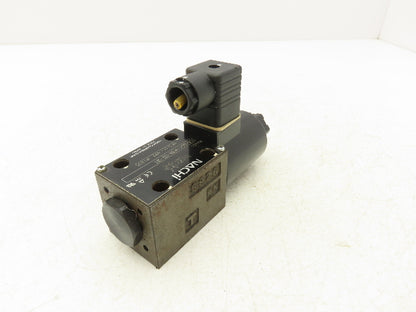 Nachi SA-G01-A3X-D2-31 Hydraulic Directional Control Valve Single Solenoid 24VDC