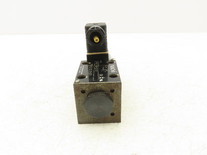 Nachi SA-G01-A3X-D2-31 Hydraulic Directional Control Valve Single Solenoid 24VDC
