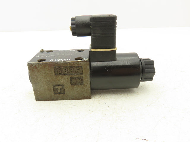 Nachi SA-G01-A3X-D2-31 Hydraulic Directional Control Valve Single Solenoid 24VDC