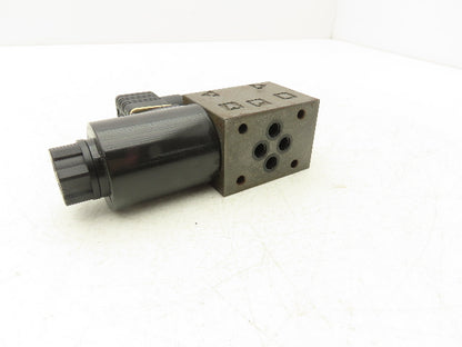 Nachi SA-G01-A3X-D2-31 Hydraulic Directional Control Valve Single Solenoid 24VDC