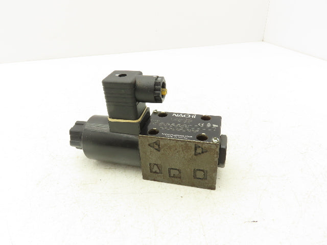 Nachi SA-G01-A3X-D2-31 Hydraulic Directional Control Valve Single Solenoid 24VDC