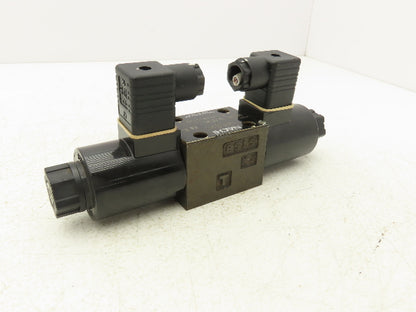 Nachi SA-G01-C6-D2-31 Hydraulic Directional Control Solenoid Valve Assy 24VDC