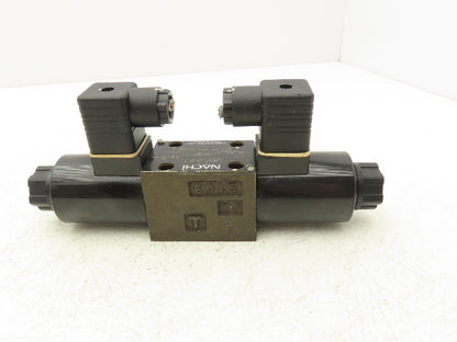 Nachi SA-G01-C6-D2-31 Hydraulic Directional Control Solenoid Valve Assy 24VDC