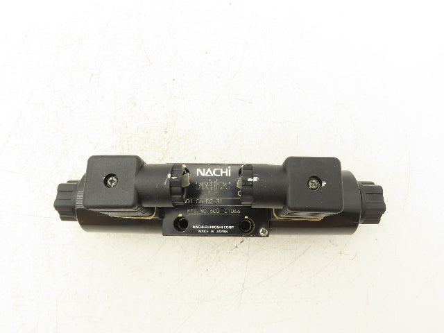 Nachi SA-G01-C6-D2-31 Hydraulic Directional Control Solenoid Valve Assy 24VDC