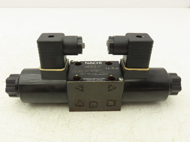Nachi SA-G01-C6-D2-31 Hydraulic Directional Control Solenoid Valve Assy 24VDC