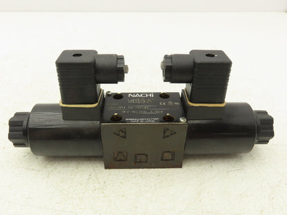 Nachi SA-G01-C6-D2-31 Hydraulic Directional Control Solenoid Valve Assy 24VDC