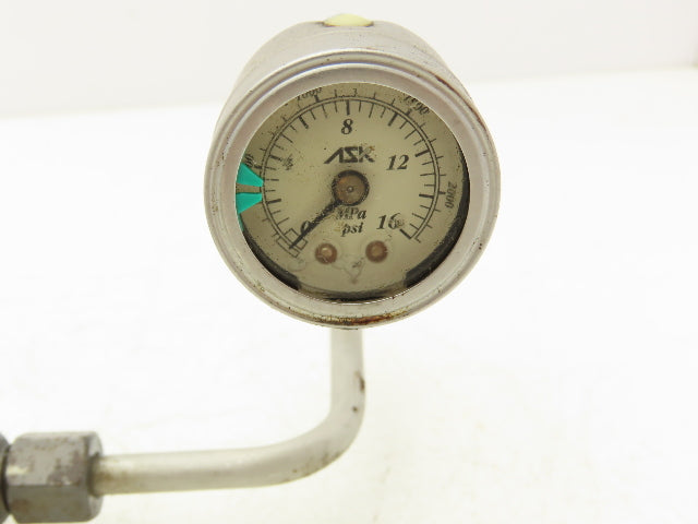 Nachi OG-G01-P1-21 Pressure Reducing Modular Valve W/Pressure Guage Lot of 2