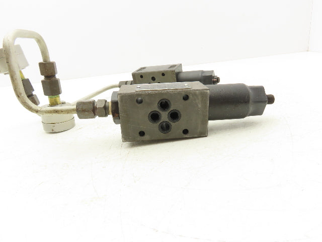 Nachi OG-G01-P1-21 Pressure Reducing Modular Valve W/Pressure Guage Lot of 2