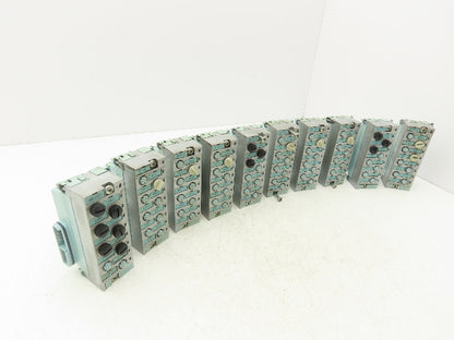 Siemens 6ES7 141-4BF00-0AA0 SIMATIC 8-Point Digital Input w/Connector Lot of 10