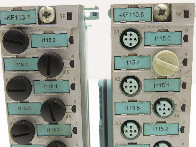 Siemens 6ES7 141-4BF00-0AA0 SIMATIC 8-Point Digital Input w/Connector Lot of 10
