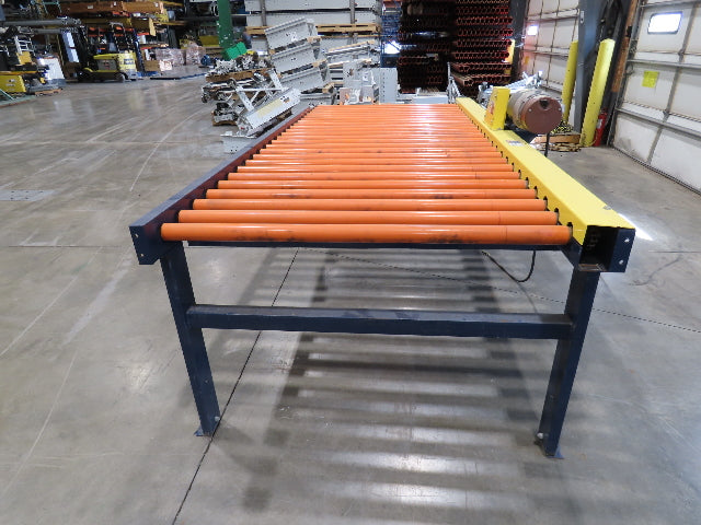 55"x 10' Chain Drive Roller Conveyor 48"BF 1.9" Urethane Roller 460V 3PH