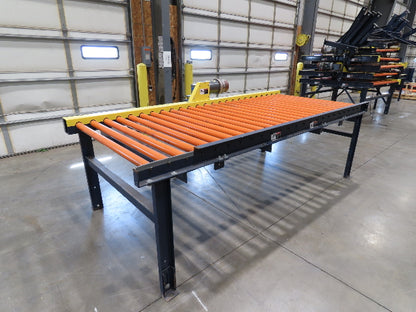 55"x 10' Chain Drive Roller Conveyor 48"BF 1.9" Urethane Roller 460V 3PH