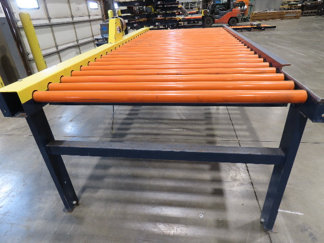 55"x 10' Chain Drive Roller Conveyor 48"BF 1.9" Urethane Roller 460V 3PH