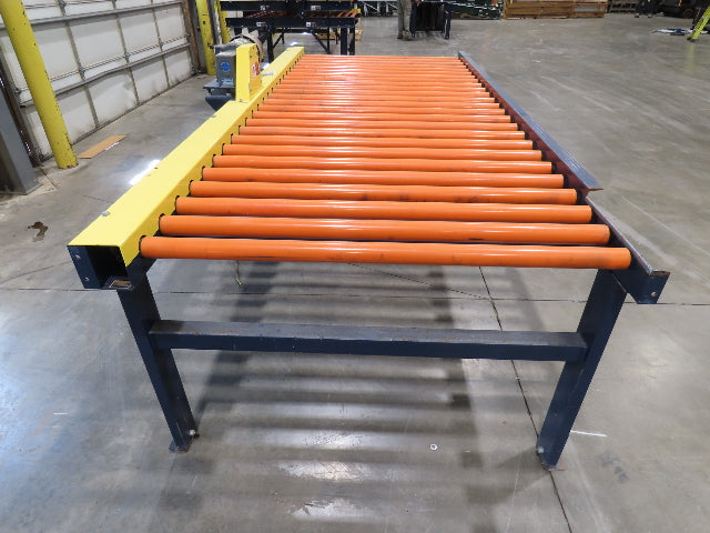 55"x 10' Chain Drive Roller Conveyor 48"BF 1.9" Urethane Roller 460V 3PH