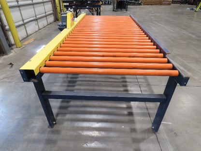 55"x 10' Chain Drive Roller Conveyor 48"BF 1.9" Urethane Roller 460V 3PH