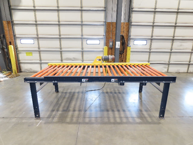 55"x 10' Chain Drive Roller Conveyor 48"BF 1.9" Urethane Roller 460V 3PH