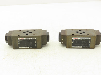 Nachi OCP-G01-A1-21 Pilot Operated Modular Check Valve Lot of 2
