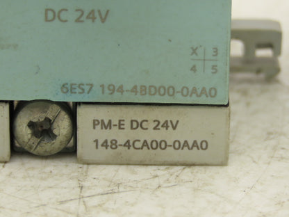 Siemens 6ES7 148-4CA00-0AA0 SIMATIC Power Module for ET200pro 24VDC Lot of 6