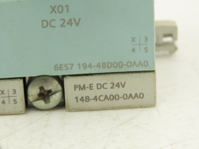 Siemens 6ES7 148-4CA00-0AA0 SIMATIC Power Module for ET200pro 24VDC Lot of 6
