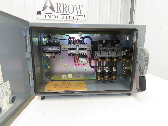 Allen Bradley 512H-BJB-6-24 Combination Motor Starter 10Hp 30A 575V Fused Size 1